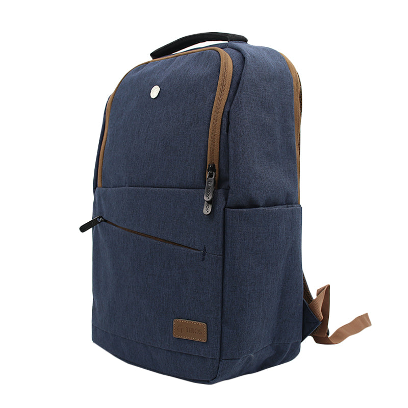 MOCHILA TEROS TE-ACS9022, NEGRA, POLIÉSTER, PARA NOTEBOOKS HASTA 15.6", RESISTENTE AL AGUA