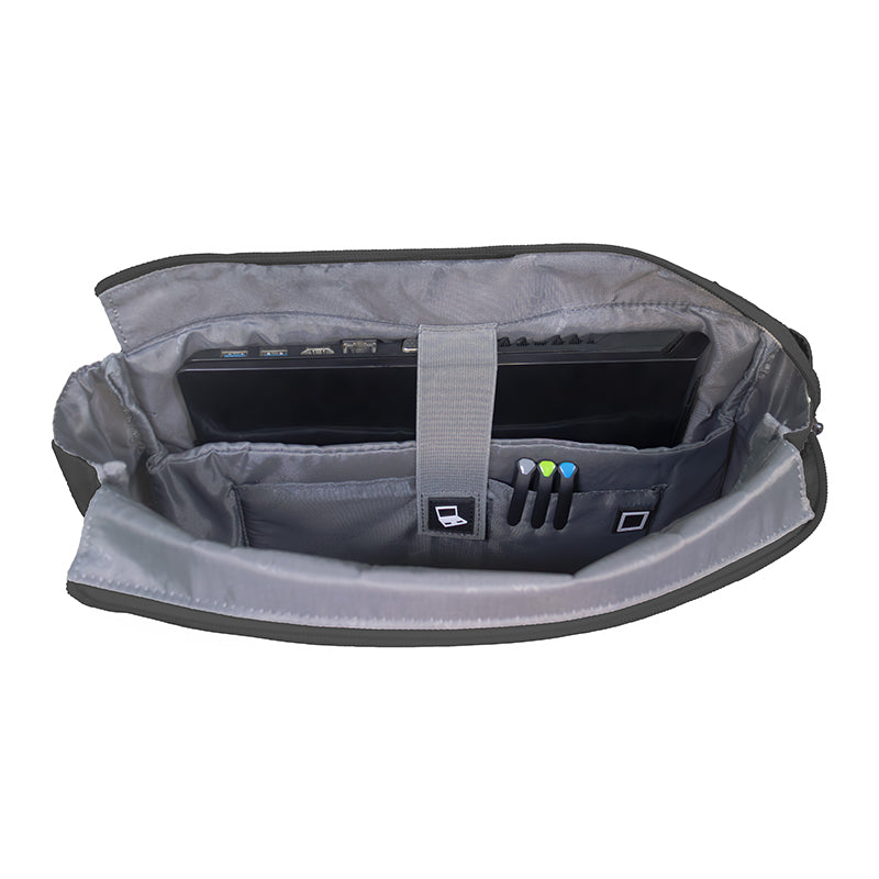 MOCHILA TEROS ROSSAN NEGRA TE-9031BK PARA NOTEBOOKS HASTA 15.6" CON ACOLCHADO PROTECTOR Y MÚLTIPLES COMPARTIMENTOS