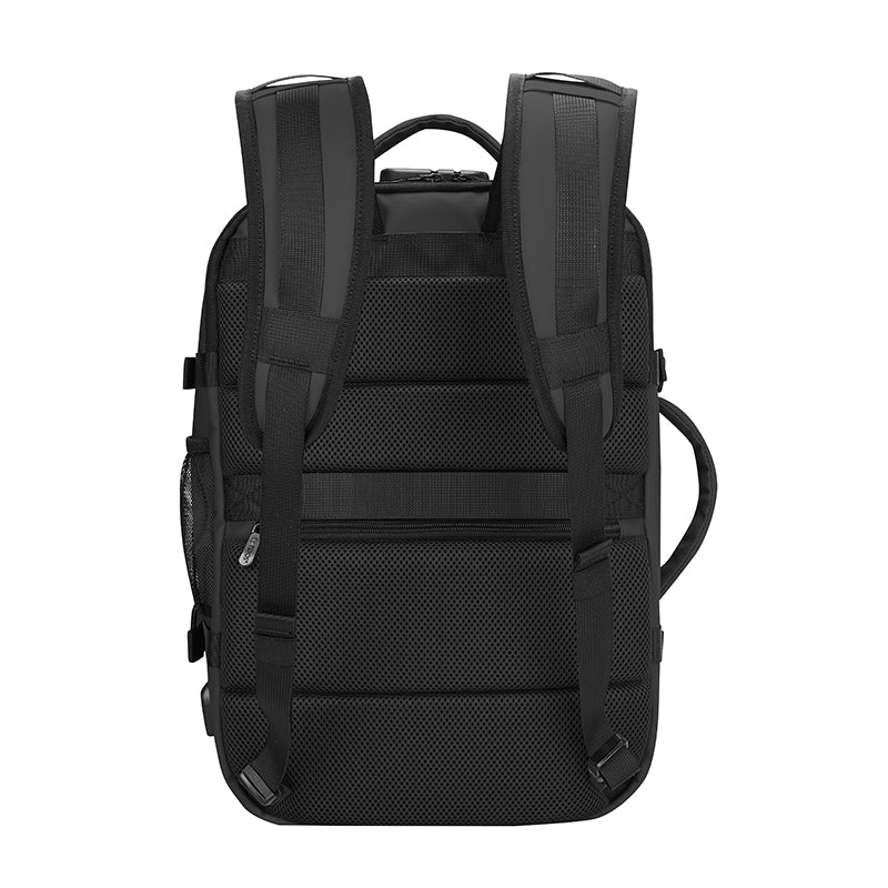 MOCHILA TEROS TE9037BK PARA LAPTOP DE HASTA 15.6'', COLOR NEGRO, DISEÑO ERGONÓMICO Y RESISTENTE, IDEAL PARA VIAJES, TRABAJO O UNIVERSIDAD