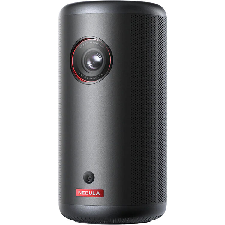 Proyector Portátil Inteligente NEBULA by Anker Capsule 3 - Full HD 1080p DLP LED - 200 ANSI Lúmenes - Google TV Integrado (Netflix Nativo) - Hasta 120" - Batería 2.5 Horas - Tecnología IEA (Autoenfoque y Keystone) de Nebula | first_variant_option_1 — Envío inmediato