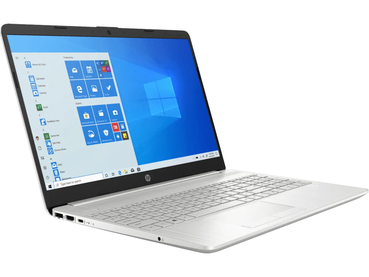 Notebook Hp 15-Dw1058La 15.6" Hd, Core I5-10210U 1.60 / 4.20Ghz, 8Gb Ddr4, 256Gb M.2 Ssd - SMART BUSINESS