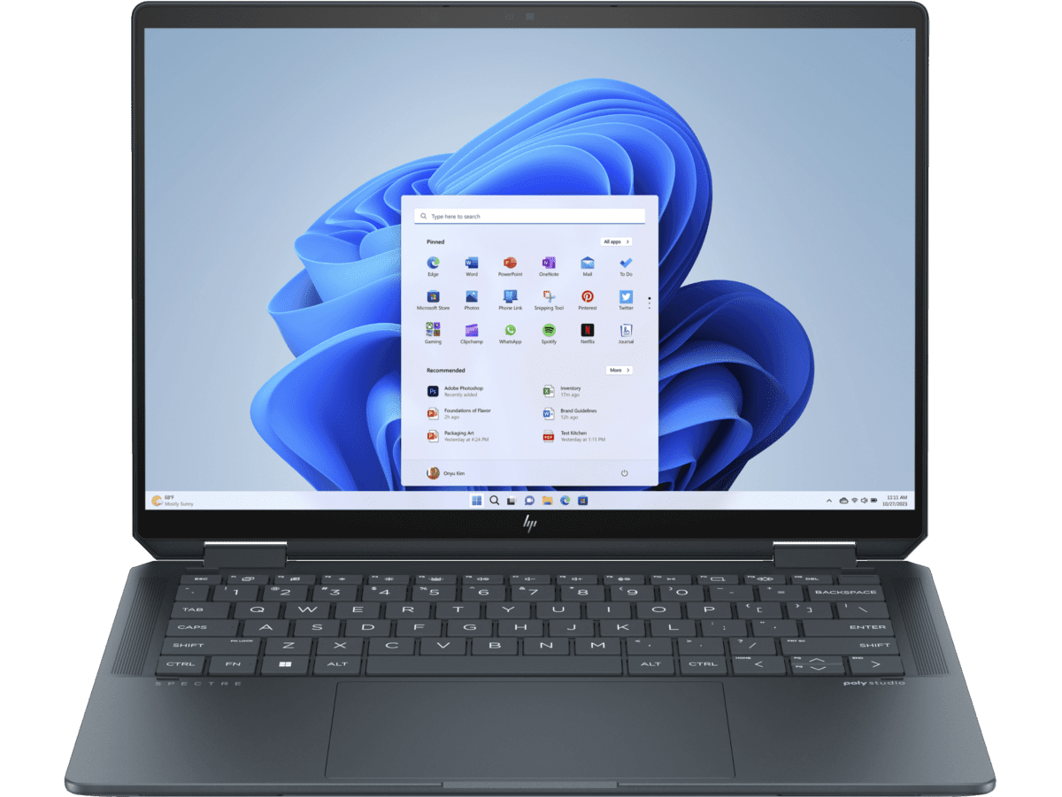 Notebook HP Spectre x360 2-in-1 14-eu0000la, Core Ultra 7 155H hasta 4.8GHz, 32GB LPDDR5x - SMART BUSINESS