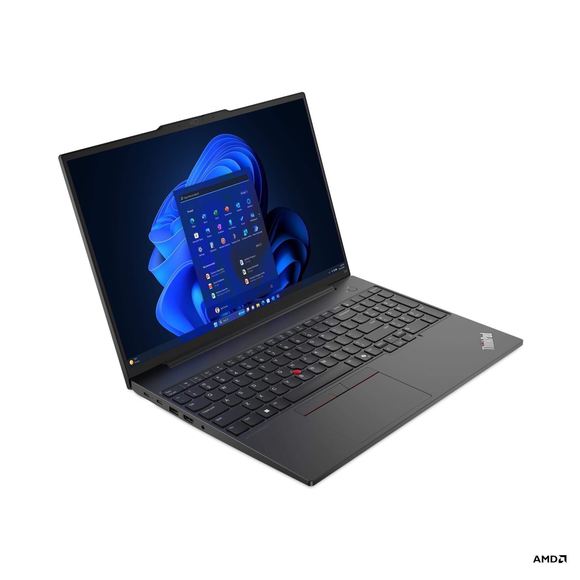 NOTEBOOK LENOVO E16 AMD RYZEN 7 7735HS 16GB DDR5 512GB SSD 16" WUXGA WIN 11 PRO 21M6000ALM - SMART BUSINESS