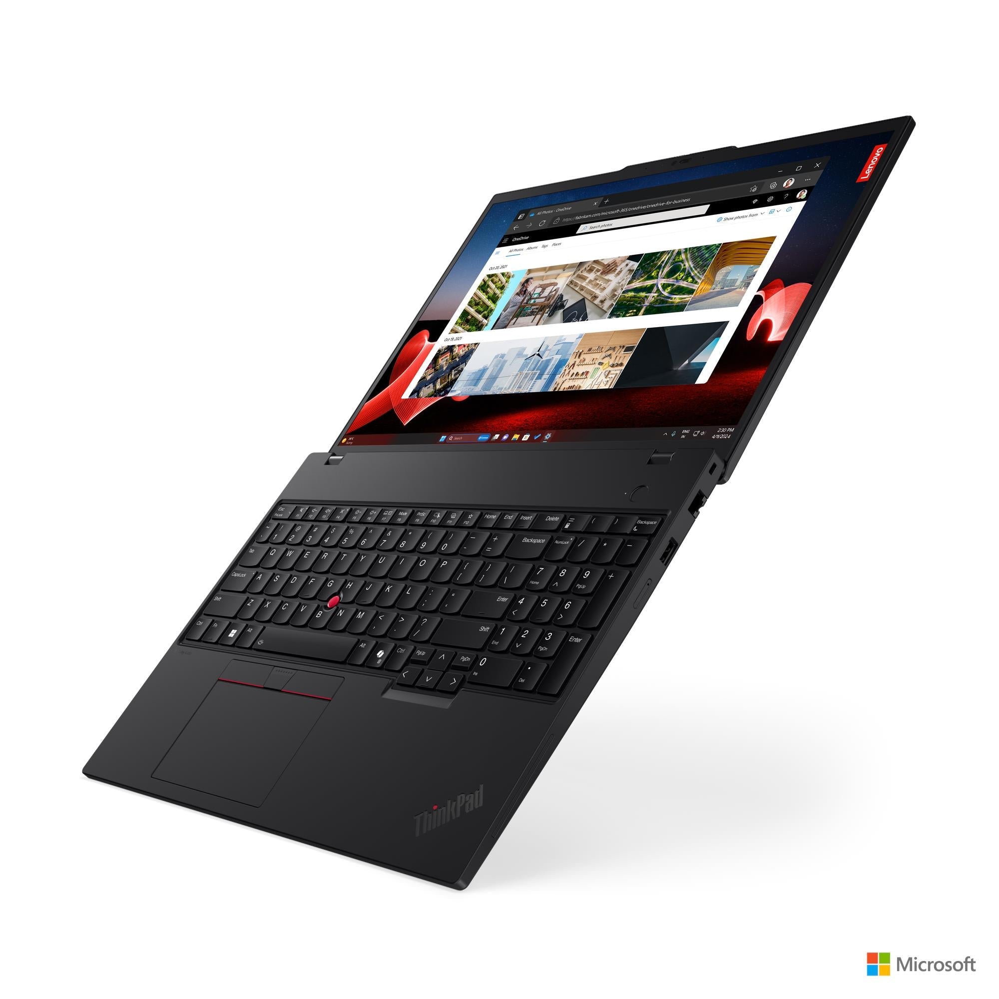 NOTEBOOK LENOVO T16 CON PROCESADOR INTEL CORE ULTRA, 16GB RAM, 512GB SSD, PANTALLA 16" WUXGA, WINDOWS 11 PRO, WIFI 6, LECTOR DE HUELLAS Y CÁMARA 5MP 21MQ000WLM - SMART BUSINESS