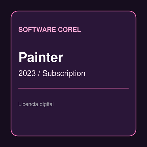 Corel Painter licencia digital