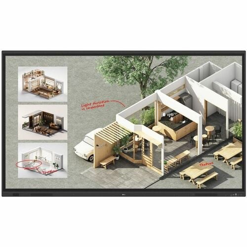 PANTALLA INTERACTIVA 86″ UHD 4K PARA SALAS DE REUNIONES Y EDUCACIÓN – MULTI - TÁCTIL 50 TOQUES, ANDROID 14, BRILLO 400 NIT, CONEXIÓN HDMI/USB - C Y MODO COLABORACIÓN AVANZADA 86TR3DQ - SMART BUSINESS