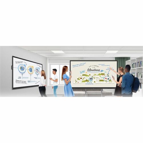 PANTALLA INTERACTIVA 86″ UHD 4K PARA SALAS DE REUNIONES Y EDUCACIÓN – MULTI - TÁCTIL 50 TOQUES, ANDROID 14, BRILLO 400 NIT, CONEXIÓN HDMI/USB - C Y MODO COLABORACIÓN AVANZADA 86TR3DQ - SMART BUSINESS