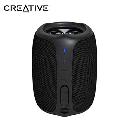 PARLANTE CREATIVE MUVO PLAY INALAMBRICO PORTABLE, 1 PUERTO USB TIPO - C, FRECUENCIA 70 HZ - 20 KHZ, BATERIA 2000M, COLOR NEGRO (51MF8365AA000) 51MF8365AA000 - SMART BUSINESS