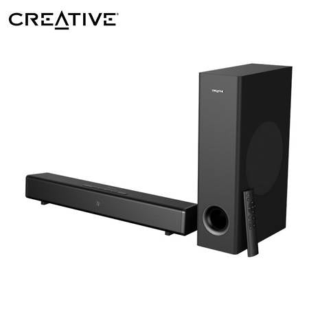 PARLANTE CREATIVE SOUND BAR STAGE 360 2.1, BT, HDMI 2.0, HDMI ARC/OPTICA DOLBY ATMOS 220V BLACK 51MF8385AA000 - SMART BUSINESS