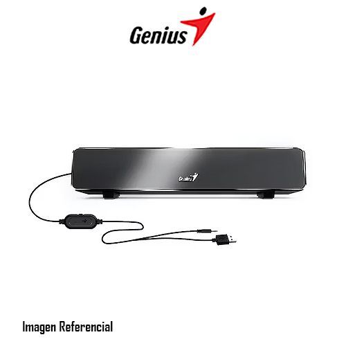 PARLANTE GENIUS SOUND BAR 100 MINI 6W USB BLACK (31730024400) 31730024400 - SMART BUSINESS