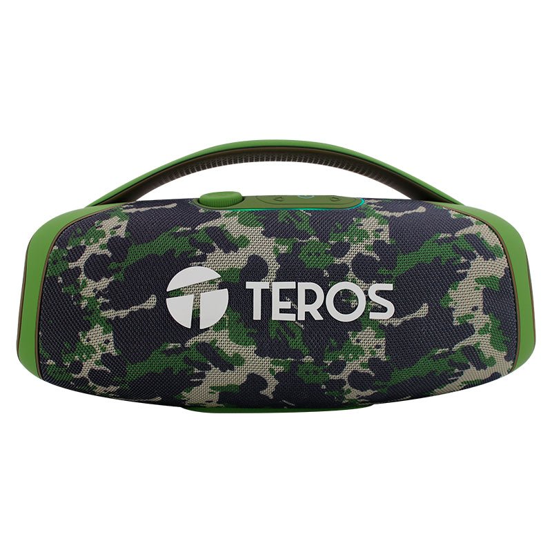 PARLANTE TEROS COLOR VERDE MILITAR CAMUFLADO, 60 WATTS TE-6045G - SMART BUSINESS