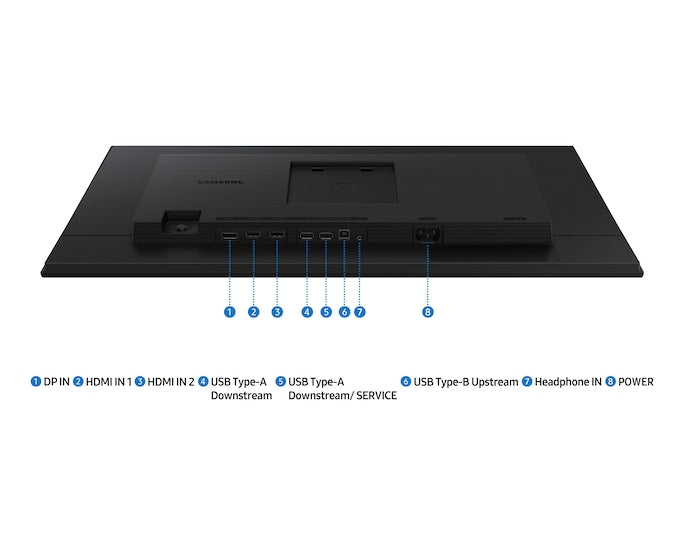 SAMSUNG MONITOR PLANO FHD DE 27'' IPS 100HZ 2HDMI DP PIVOT