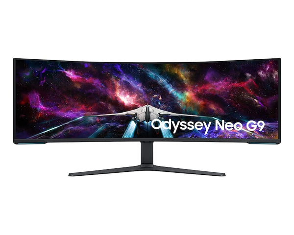 MONITOR GAMER CURVO SAMSUNG ODYSSEY NEO G9 57" DUAL UHD (7680X2160), QUANTUM MINI-LED, 240HZ, 1MS, FREESYNC PREMIUM PRO