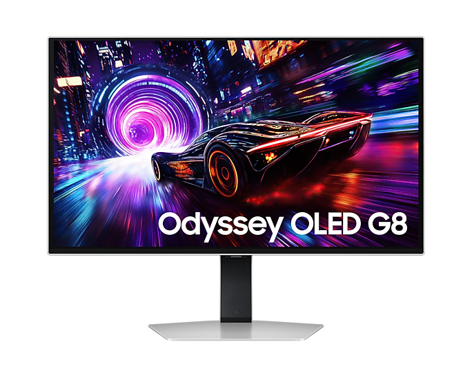 MONITOR GAMER SAMSUNG ODYSSEY OLED G8 DE 27", RESOLUCIÓN 4K UHD (3840X2160), 360HZ, 0.03MS, FREESYNC PREMIUM PRO
