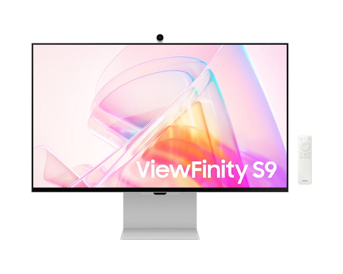 MONITOR SAMSUNG VIEWFINITY S9 27" 5K LS27C900PANXZA, IPS HDR10, THUNDERBOLT 4, WI-FI, USB-C, CÁMARA SLIMFIT 4K, SOPORTE ERGONÓMICO, GARANTÍA 36 MESES