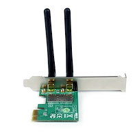 Adaptador Wi-Fi Startech.Com - Ieee 802.11N Para Computadora De Escritorio - Pci Express X1 - 300Mbit/S - 2.48Ghz Ism - Interno