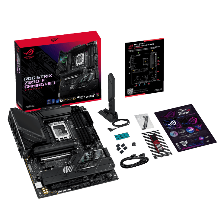 PLACA ASUS ROG STRIX Z890 - F GAMING WIFI 7 DDR5 LGA 1851 ROG STRIX Z890-F GAMING WIFI - SMART BUSINESS