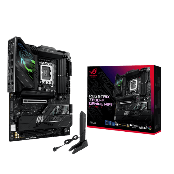 PLACA ASUS ROG STRIX Z890 - F GAMING WIFI 7 DDR5 LGA 1851 ROG STRIX Z890-F GAMING WIFI - SMART BUSINESS