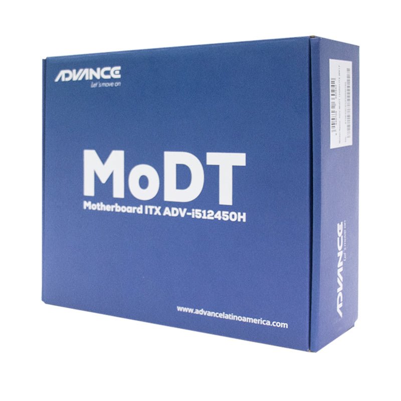 PLACA BASE ADVANCE MODT CON PROCESADOR CORE I5 - 12450H 2.00/4.40GHZ, CONEXIONES HDMI(2)/DP/VGA ADV-MoDTi512450H - SMART BUSINESS