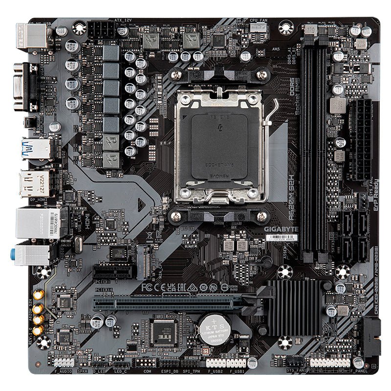 PLACA BASE ASUS A620M - S2H AM5 MICRO - ATX • COMPATIBLE CON PROCESADORES AMD RYZEN SERIE 7000 • 2X DDR5 HASTA 64GB • HDMI/DISPLAYPORT • M.2 NVME • SATA3 • LAN GIGABIT A620M-S2H - SMART BUSINESS