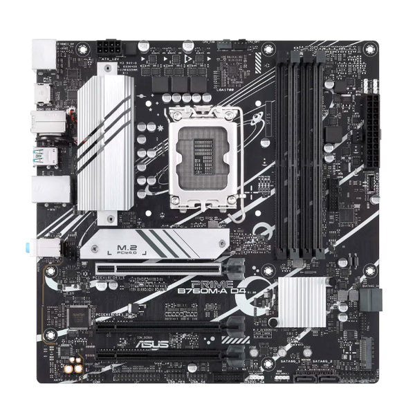 Placa Base ASUS PRIME B760M-A D4, Chipset Intel B760, Socket LGA1700, Formato Micro-ATX - SMART BUSINESS