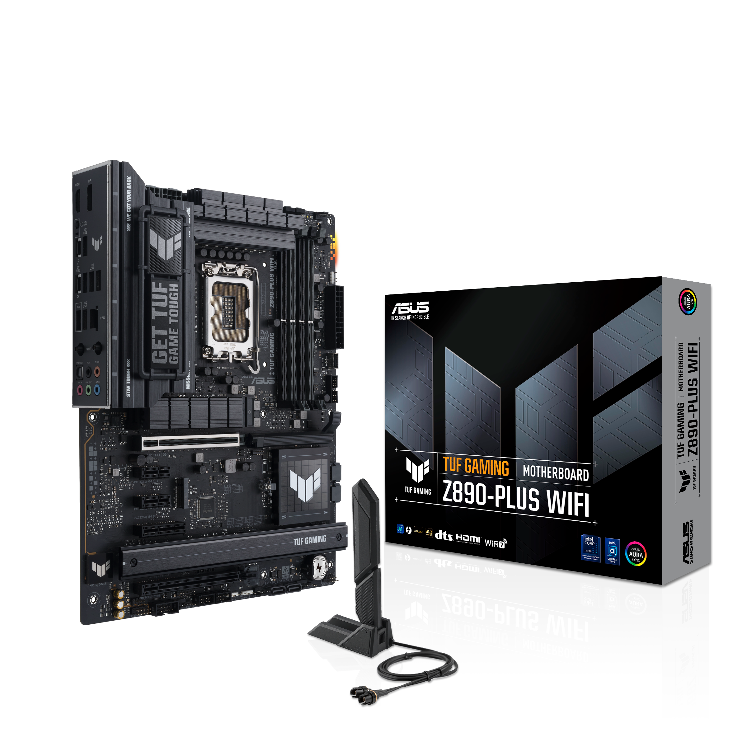 Placa Base ASUS TUF GAMING Z890 PLUS WI-FI 7 DDR5 LGA 1851 - SMART BUSINESS