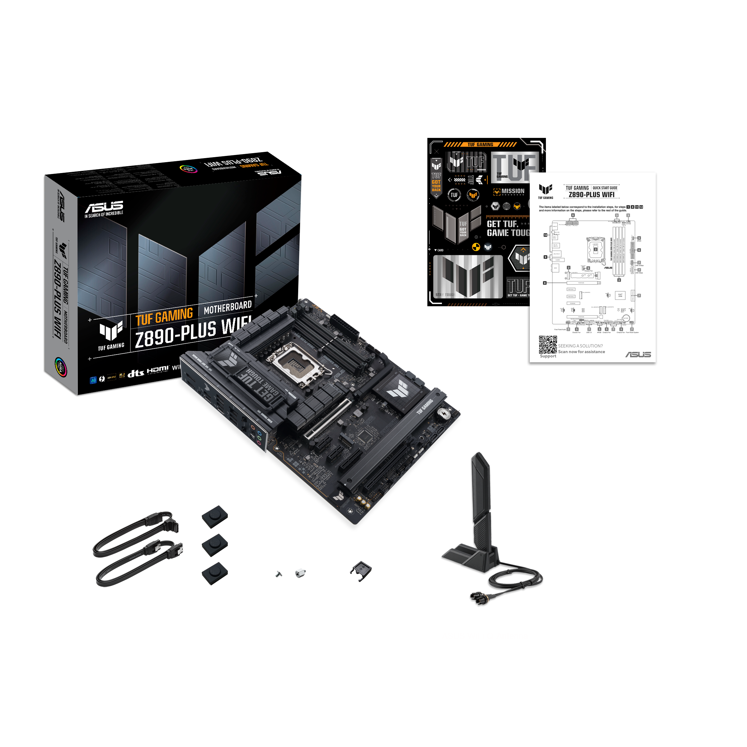 Placa Base ASUS TUF GAMING Z890 PLUS WI-FI 7 DDR5 LGA 1851 - SMART BUSINESS