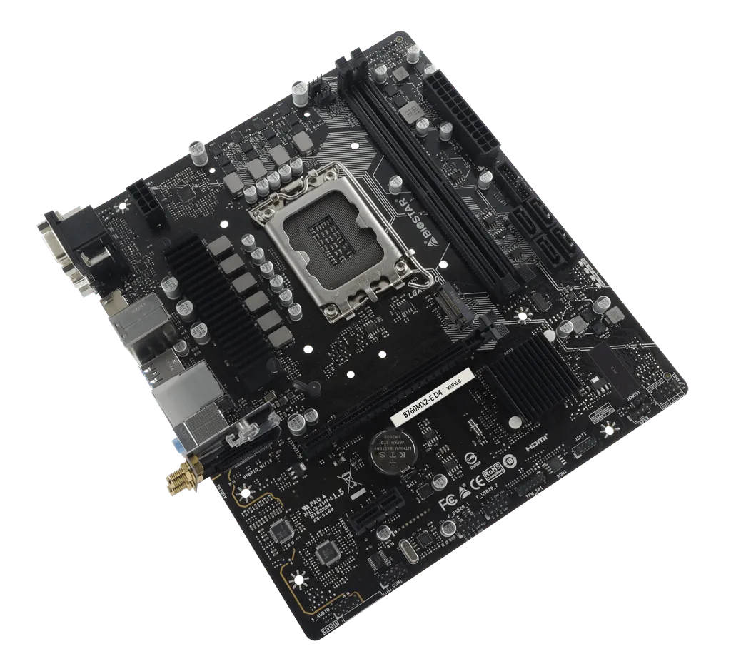 Placa Base Biostar B760MX2-E D4 - SMART BUSINESS