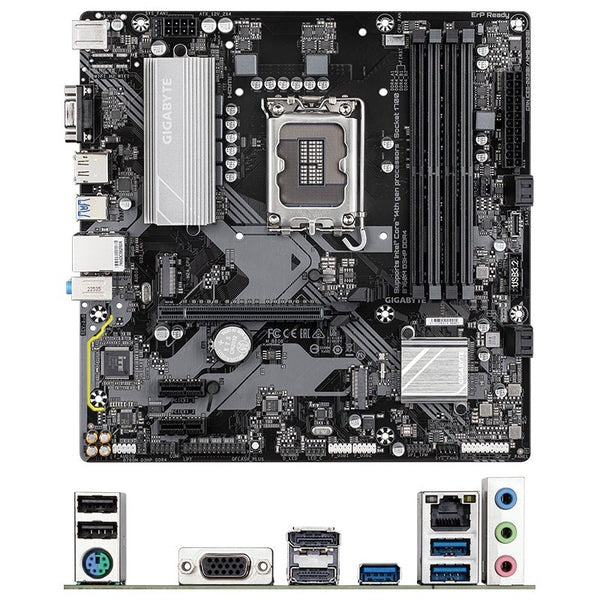 Placa Base Gigabyte B760M D3HP DDR4, Chipset Intel B760, LGA1700, Formato mATX - SMART BUSINESS