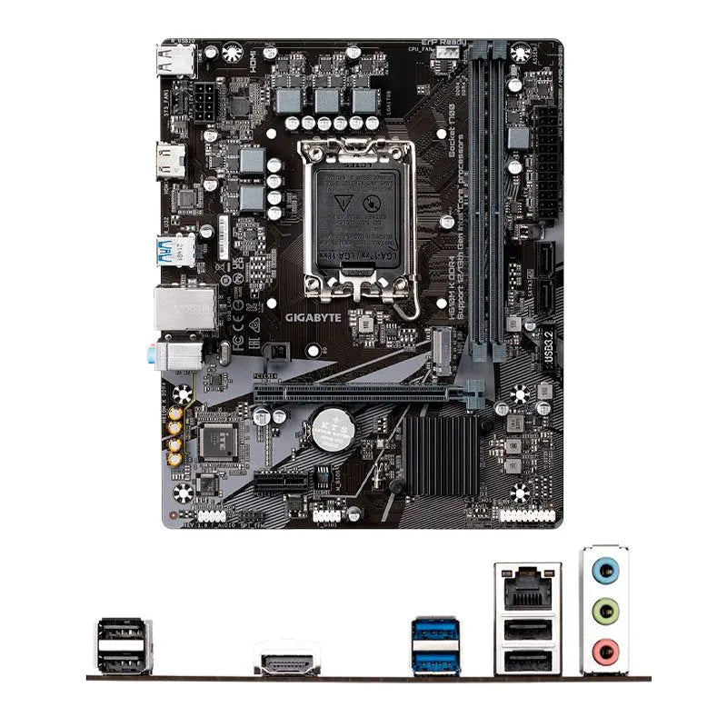 Placa Base Gigabyte H610M K DDR4 (Rev. 1.0) Chipset Intel H610, Socket LGA1700, Micro ATX - SMART BUSINESS