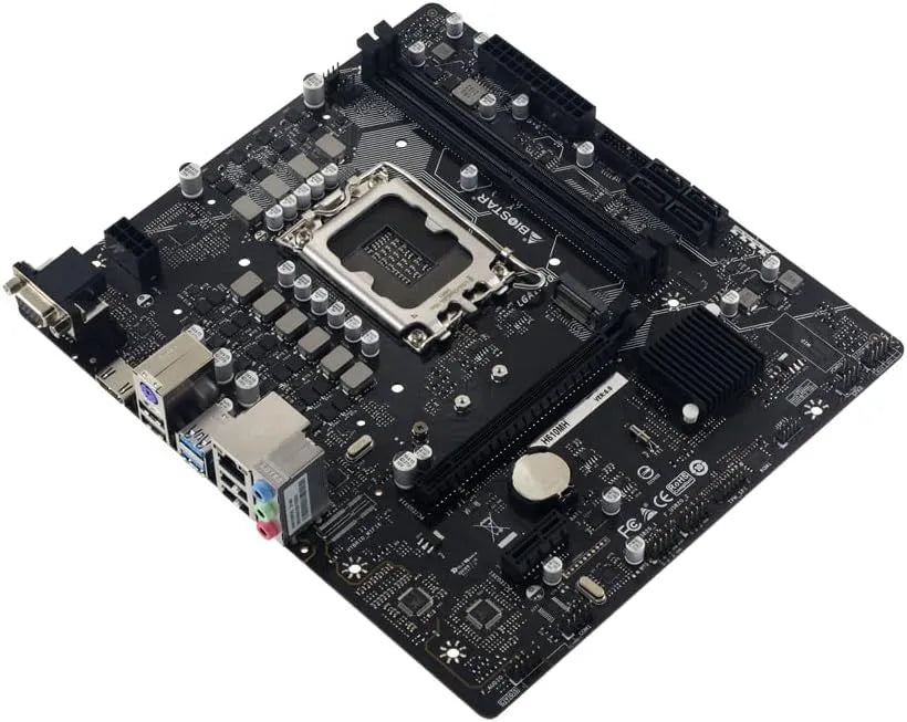 Placa Base Micro ATX Biostar H610MH con Soporte para Procesadores Intel de 13ª Generación y 64GB DDR4 - Requiere Actualización de BIOS - SMART BUSINESS