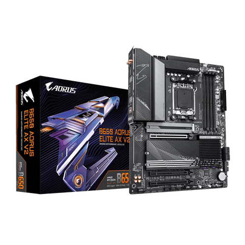 PLACA BASE MSI B650 - A ELITE AX V2 • CHIPSET AMD B650 • COMPATIBLE CON PROCESADORES AMD RYZEN SERIE 7000 • DDR5 HASTA 128GB • PCIE 5.0 • WIFI 6E INTEGRADO • LAN 2.5GB B650-A-ELITE-AX-V2 - SMART BUSINESS