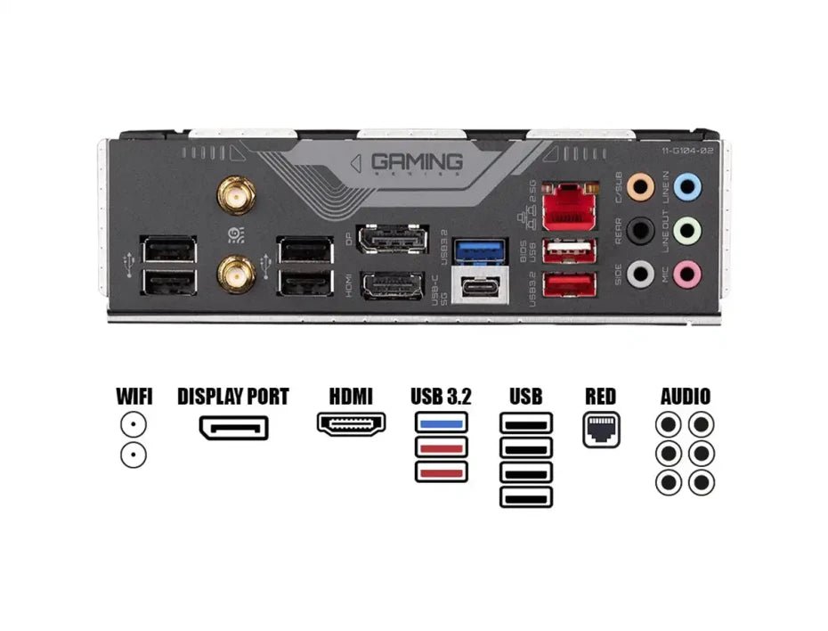 PLACA BASE MSI B760 GAMING X AX • CHIPSET INTEL B760 • COMPATIBLE CON PROCESADORES INTEL CORE SERIE 13/12 • DDR5 HASTA 128GB • PCIE 5.0 • WIFI 6E • LAN 2.5GB • ATX • RGB B760-GAMING-X-AX - SMART BUSINESS