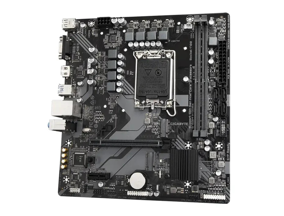 PLACA BASE MSI B760M - H DDR4 • CHIPSET INTEL B760 • COMPATIBLE CON PROCESADORES INTEL CORE SERIE 13/12 • DDR4 HASTA 128GB • PCIE 5.0 • LAN 2.5GB • MICRO - ATX B760M-H-DDR4 - SMART BUSINESS