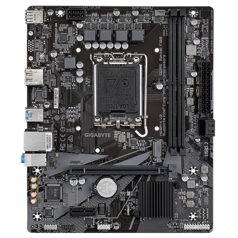 PLACA BASE MSI H610M - K V2 • CHIPSET INTEL H610 • COMPATIBLE CON PROCESADORES INTEL CORE SERIE 13/12 • DDR4 HASTA 128GB • PCIE 4.0 • LAN GIGABIT • MICRO - ATX H610M-K-V2 - SMART BUSINESS