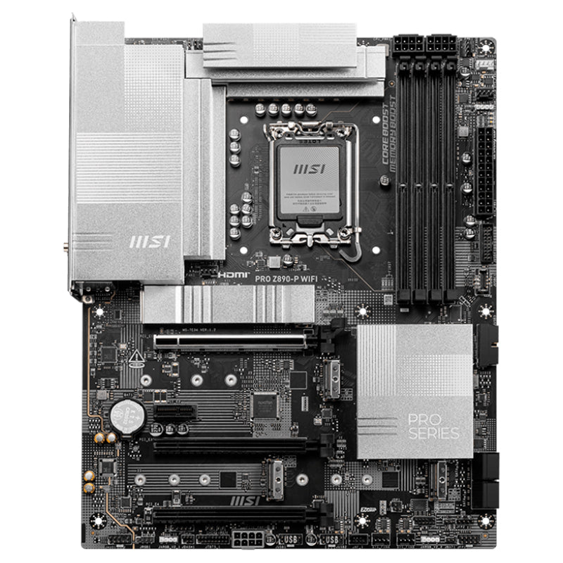 Placa base MSI PRO Z890-P WIFI, Chipset Intel Z890, LGA 1851, HDMI, DP, ATX - SMART BUSINESS