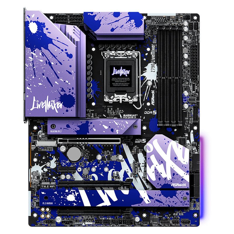 PLACA MADRE ASROCK Z790 LIVEMIXER, PARA PROCESADORES INTEL LGA 1700, 4 RANURAS DE MEMORIA DDR5 HASTA 128GB BUSS 7200 OC (Z790 LIVEMIXER) Z790 LIVEMIXER - SMART BUSINESS
