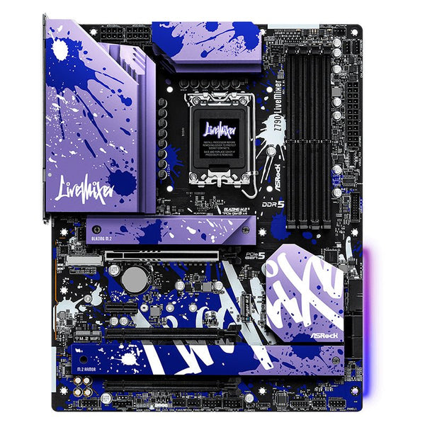 PLACA MADRE ASROCK Z790 LIVEMIXER, PARA PROCESADORES INTEL LGA 1700, 4 RANURAS DE MEMORIA DDR5 HASTA 128GB BUSS 7200 OC (Z790 LIVEMIXER) Z790 LIVEMIXER - SMART BUSINESS