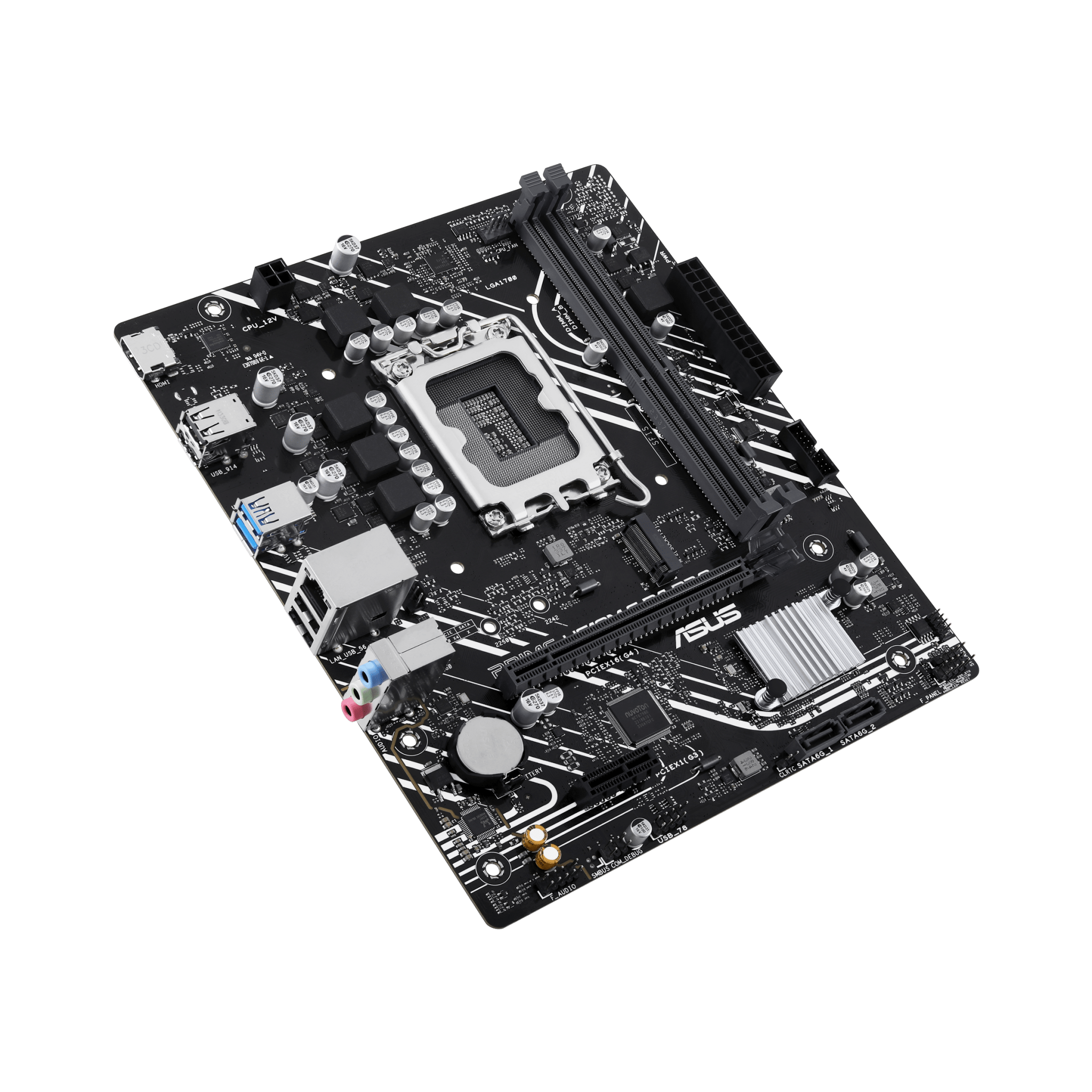 PLACA MADRE ASUS MOTHERBOARD PRIME H610M - F D4 R2.0, CHIPSET INTEL H610, LGA1700, MICRO - ATX PRIME H610M-F D4 R2.0 - SMART BUSINESS