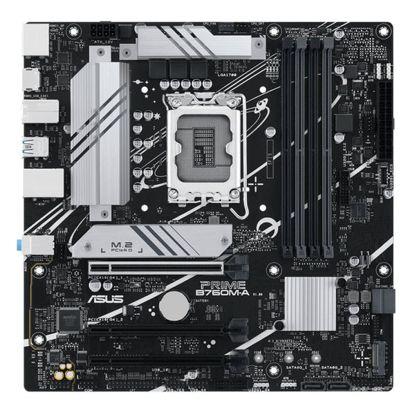 PLACA MADRE ASUS PRIME B760M - A - CSM, SOCKET LGA1700 PARA INTEL 12/13/14VA GEN, DDR5, PCIE 4.0, MATX PRIME B760M-A-CSM - SMART BUSINESS