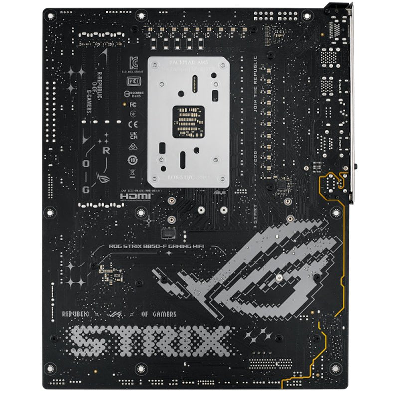 PLACA MADRE ASUS ROG STRIX B850 - F GAMING WIFI – ATX, SOCKET AM5, CHIPSET B850, DDR5 8000+ OC, 4 RANURAS DIMM, WIFI 7 + ETHERNET 2.5 GB, PCIE 5.0 X16 Y 4 RANURAS M.2 ROG-STRIX-B850-F-GAMING-WIFI - SMART BUSINESS