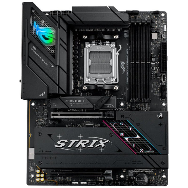 PLACA MADRE ASUS ROG STRIX B850 - F GAMING WIFI – ATX, SOCKET AM5, CHIPSET B850, DDR5 8000+ OC, 4 RANURAS DIMM, WIFI 7 + ETHERNET 2.5 GB, PCIE 5.0 X16 Y 4 RANURAS M.2 ROG-STRIX-B850-F-GAMING-WIFI - SMART BUSINESS