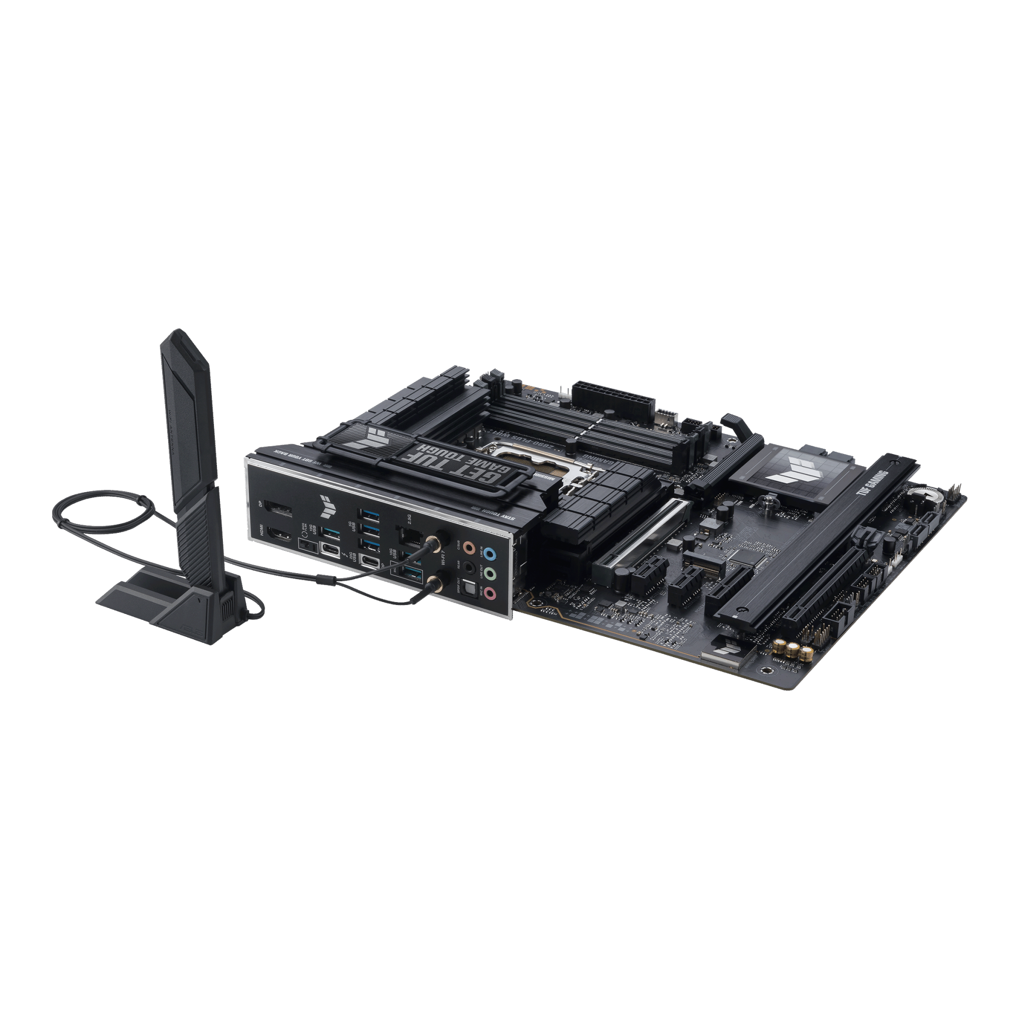 Placa madre ATX ASUS TUF Gaming Z890 - PLUS WiFi – Socket LGA 1851, DDR5, PCIe 5.0, WiFi 7 y LAN 2.5 Gb TUF GAMING Z890-PLUS WIFI - SMART BUSINESS
