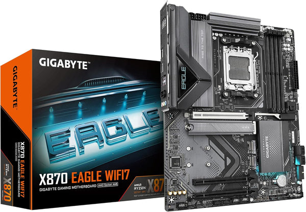 Placa Madre Gigabyte X870 Eagle Wifi 7 (x870 Eagle Wifi7) Socket Am5, Ram Dddr5 Buss 8200oc Mtz, Wifi 7 - SMART BUSINESS
