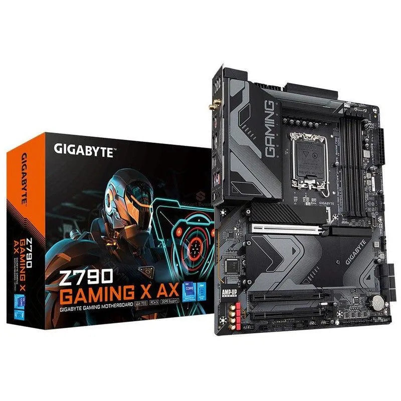 Placa Madre Gigabyte Z790 Gaming X AX - Soporta Procesadores Intel LGA 1700 y Memoria DDR5 hasta 128GB - SMART BUSINESS