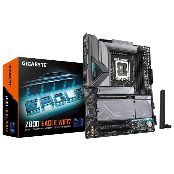 PLACA MADRE GIGABYTE Z890 EAGLE WIFI7, DDR5, LGA 1851 (P.N.: Z890 EAGLE WIFI7) - SMART BUSINESS