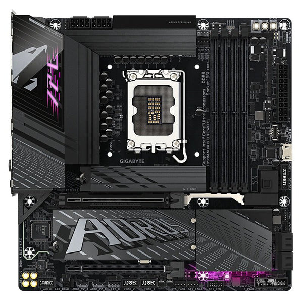 Placa Madre Gigabyte Z890M AORUS ELITE WIFI7, Socket LGA 1851 para Intel, Chipset Z890, Wi - Fi 7, mATX Z890M-A-ELITE-WIFI7 - SMART BUSINESS