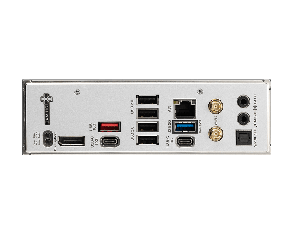 PLACA MADRE MSI B850 GAMING PLUS WIFI • CHIPSET AMD B850 • COMPATIBLE CON PROCESADORES RYZEN • DDR5 • CONECTIVIDAD WIFI INTEGRADA • RENDIMIENTO AVANZADO PARA GAMING B850-GAMING-PLUS-WIFI - SMART BUSINESS