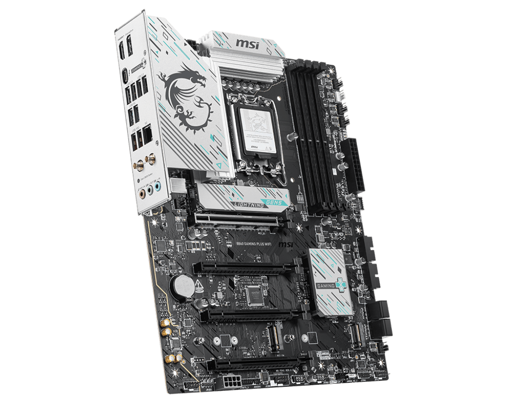 PLACA MADRE MSI B860 GAMING PLUS WIFI • CHIPSET INTEL B860 • COMPATIBLE CON PROCESADORES INTEL CORE 12ª/13ª/14ª GEN • DDR5 • PCIE • WIFI INTEGRADO • RENDIMIENTO GAMER B860-GAMING-PLUS-WIFI - SMART BUSINESS