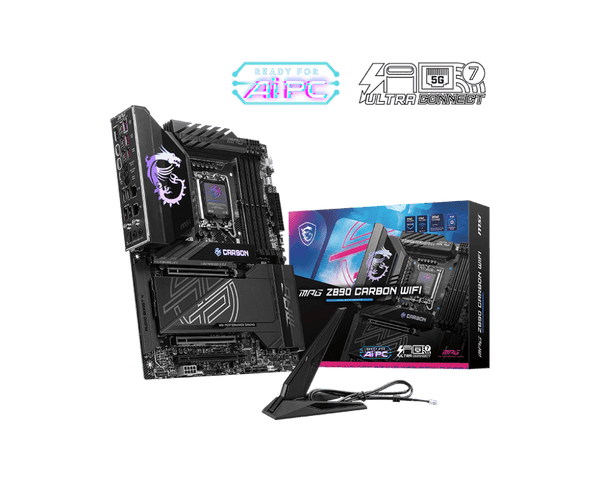 PLACA MADRE MSI MPG Z890 CARBON WIFI • CHIPSET INTEL Z890 • COMPATIBLE CON PROCESADORES INTEL CORE 12ª/13ª/14ª GEN • DDR5 • PCIE 5.0 • WIFI INTEGRADO • RENDIMIENTO GAMER PREMIUM MPG-Z890-CARBON-WIFI - SMART BUSINESS